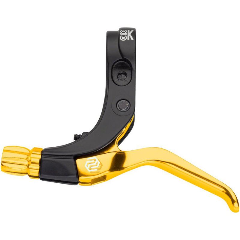 Promax Click V-Point Brake Lever - Long Reach, Gold, 2 of 3