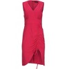 VENUS Womens Ruched Side High Low Dress - 4 of 4