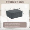 Unique Bargains  Elastic Furniture Protector Stretch Foot Stool Cover for Living Room Bedroom 1 Pc - 2 of 4