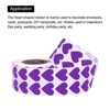 Unique Bargains Self-Adhesive Heart Decorations Sticker for Envelope Wedding 4000 Pcs - 3 of 4