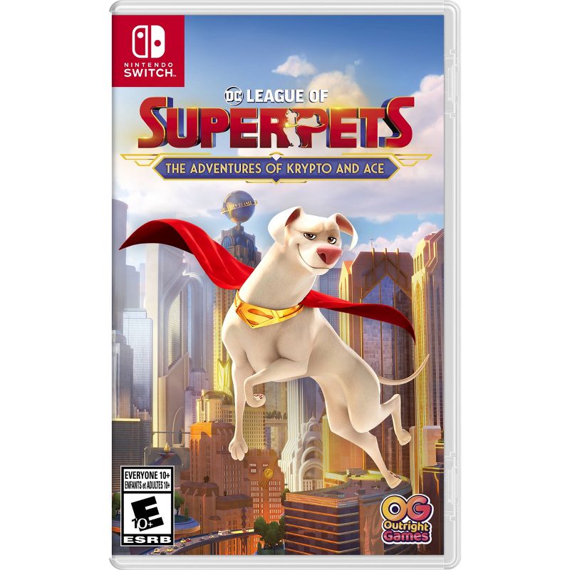 DC League of Super Pets: The Adventures of Krypto and Ace - Nintendo Switch, 1 of 7