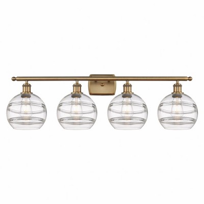 Rochester - 4 Light Bath Vanity In Industrial Style-10.88 Inches Tall and 38 Inches Wide