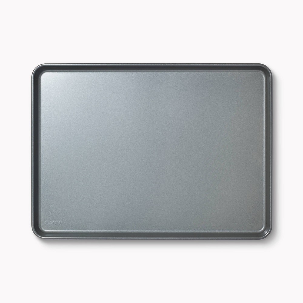 Photos - Pan 15"x21" Nonstick Aluminized Steel Baking Sheet Gray - Figmint™