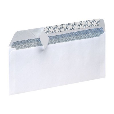 Staples Tear-Resistant Privacy-Tinted #10 Business Envelopes White (21573)