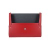 JAM Paper Italian Leather Portfolios With Snap Closure 10 1/2 x 13 x 3/4 Red 2233317453B - image 2 of 4