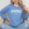 Simply Sage Market Women's Graphic Sweatshirt Paris France Varsity - 2 of 3