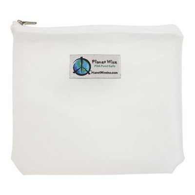 Planet Wise Reusable Clear Zipper Sandwich Bag - Clear