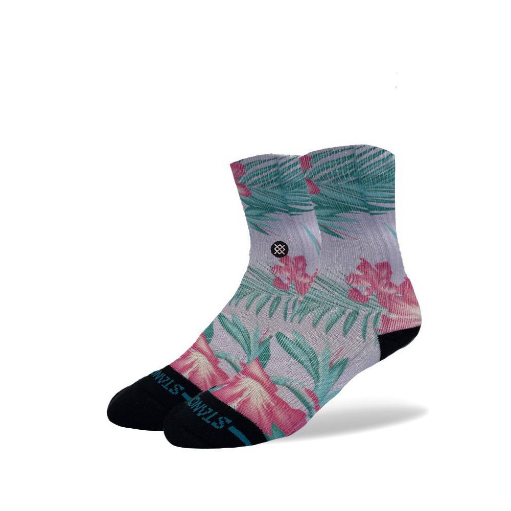 Stance X Wade Kids Tropical Chilling Crew Socks - Purple L