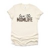 Simply Sage Market Livin' the Mom Life Leopard Short Sleeve Tee - L - Cream - 2 of 4