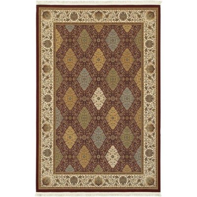Oriental Weavers Masterpiece Area Rug, 4x6, Red/Multi
