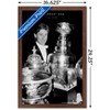 Trends International Wayne Gretzky - Trophies Framed Wall Poster Prints - 3 of 4