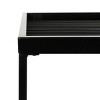 Zuri Coffee Table - COF6200A - White/Black - Safavieh - 3 of 4