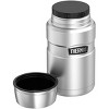 Thermos King 24 oz. Stainless Steel Silver Vacuum-Insulated Food Jar  SK3020MSTRI4 - The Home Depot