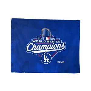 MLB 2025 World Series Championship Los Angeles Dodgers Chop Rally Towel 15x18 inches - 1 of 4