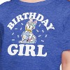 Girls' - Disney - Birthday Girl Daisy Short Sleeve Graphic T-Shirt - 2 of 4