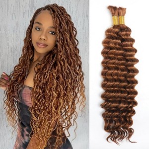 Jessie's Wig #30 Deep Wave Hair Bulk 45g/Pack 2 Bundles 20 Inch - 1 of 4