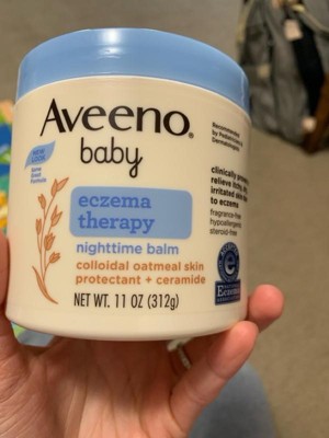 Baby, Eczema Therapy, Nighttime Balm, Fragrance Free, 5.5 oz (156 g)