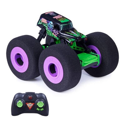 Monster Jam Official Grave Digger Vs Megalodon Racing Rivals Remote Control Monster  Trucks - 1:24 Scale - 2 Pk : Target