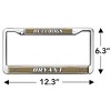 Bryant University Bulldogs Design Full Size Standard License Plate Metal Frame - 4 of 4