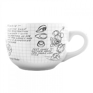 Adult Mickey and Minnie Concept Sketches 29oz Soup Mug - 1 of 4