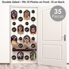 Big Dot of Happiness Adult 60th Birthday - Gold - Birthday Party Vertical Photo Garland 35 Pieces - 2 of 4