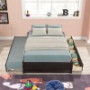 RISOKEYS Full Size Wood Platform Bed Frame,Platform Bed with Storage for Kids Teens and Adults - 3 of 4