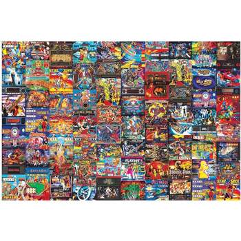 Toynk Pinball Parlor Retro Arcade Puzzle | 1000 Piece Jigsaw Puzzle