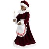 Northlight Animated and Musical  Mrs. Claus with Lighted Candle Christmas Figure - 24" - 4 of 4