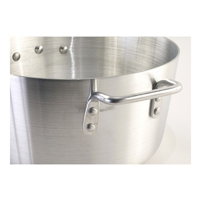 Professional 2.5 Quart Aluminum Tapered Sauce Pan with Metal Handle