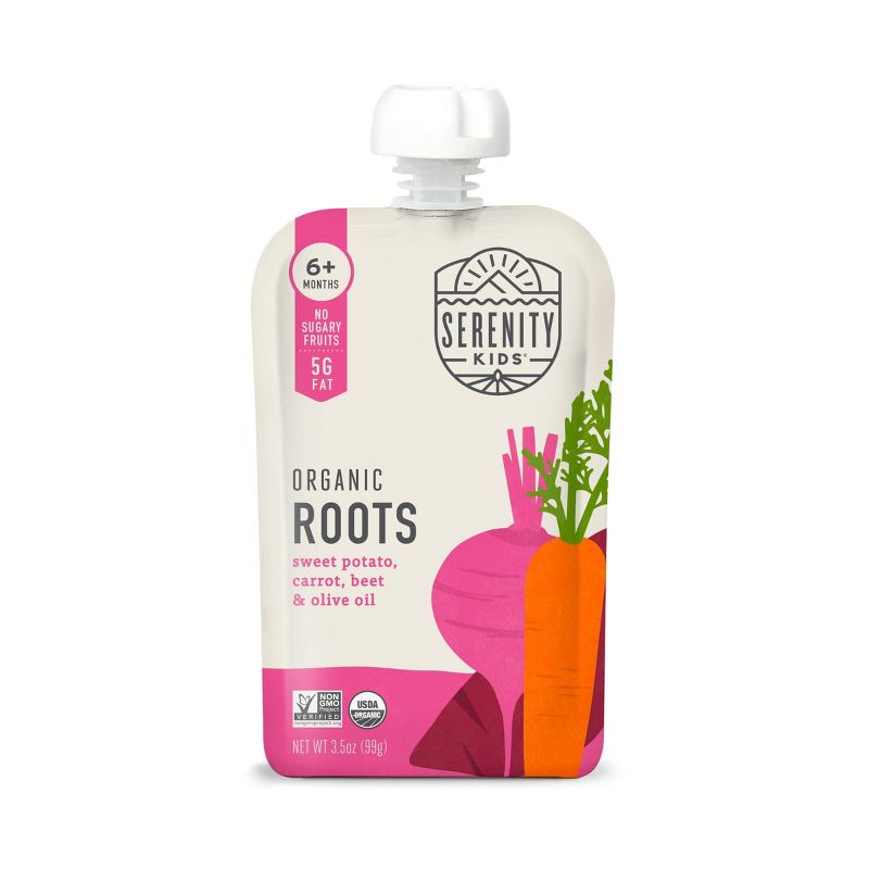 Serenity Kids Organic Roots with Olive Oil Baby Meals - 3.5oz, 1 of 11