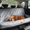 VEVOR Dog Car Seat, Waterproof Dog Booster Seat for Car, Pet Car Seat with Clip-On Safety Leash, PP Cotton Filling, Dog Car Bed - 2 of 4