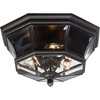 Quoizel Lighting Newbury 3 - Light Flush Mount in  Medici Bronze - 4 of 4