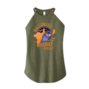 Women's - Disney - Lilo & Stitch Graphic High Neck Tank - 1 of 3