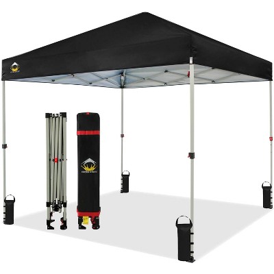 8x8 Recreational Centerlok Canopy - Sto 'N Go, Silver Coated, 150D - RS64F