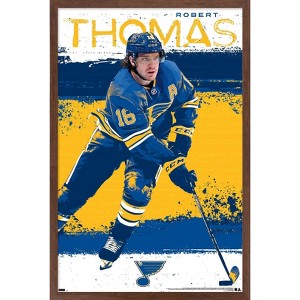 Trends International NHL St. Louis Blues - Robert Thomas 23 Framed Wall Poster Prints - 1 of 4