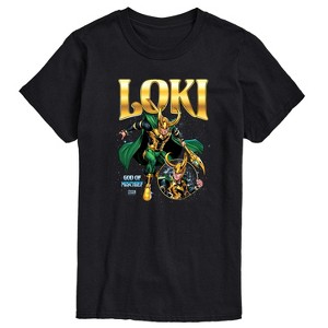 Men's - Marvel - Loki Portrait Short Sleeve Graphic T-Shirt - 1 of 4