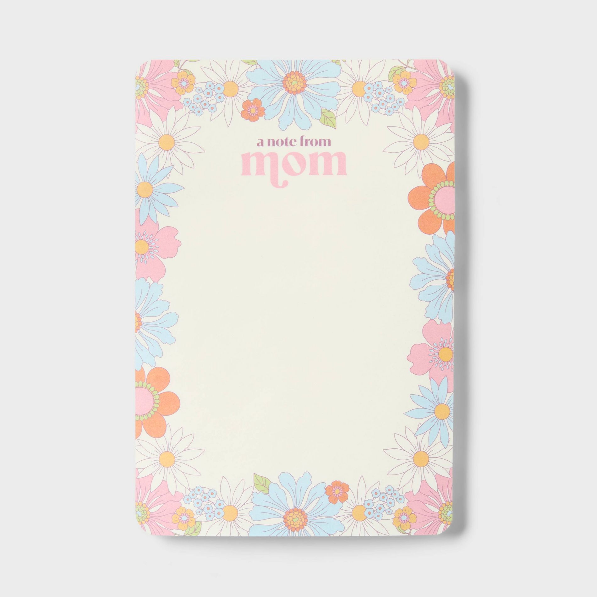 Mother's Day Large Sticky Notepad Flower 80 Pages - Spritz™