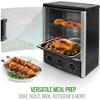 NutriChef Vertical Rotisserie Oven - Multi-Function Cooking with Bake, Roast & Rotisserie, 24+ Quarts, 1500W (AZPKRT97) - 3 of 4