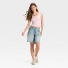 Women's Short Sleeve Double V-Neck Ribbed T-Shirt - Wild Fable™ - 3 of 3