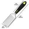 Unique Bargains Home Plastic Handle Vegetable Cheese Grater Zester Kitchen  Slicers Silver Tone 1 Pc : Target