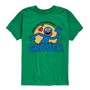 Boys' - Sesame Street - Grover Short Sleeve Graphic T-Shirt - 1 of 4