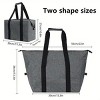 Racxily Heavy-Duty Cooling Tote Bag ¨C 5.28 Gallon Capacity for Beach, Camping & Grocery Hauling - 2 of 4