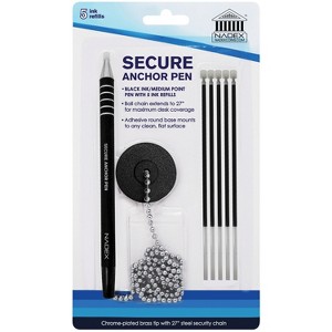 Nadex Coins™ Secure Counter Ballpoint Pen in Black - 1 of 4