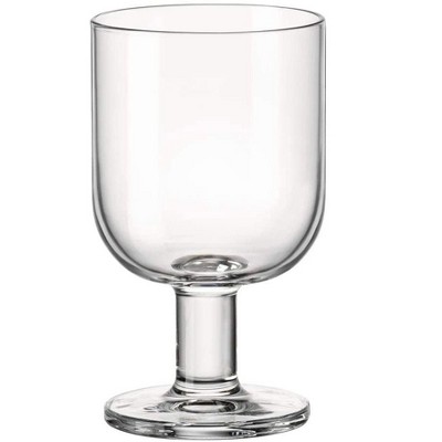 Bormioli Rocco Hosteria Large Stackable Wineglasses, 6-Piece, 9.5 oz.