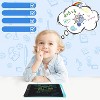 Link Kids Lcd 10inch Color Writing Doodle Board Tablet Electronic Erasable  Reusable Drawing Pad Educational & Learning Toy : Target