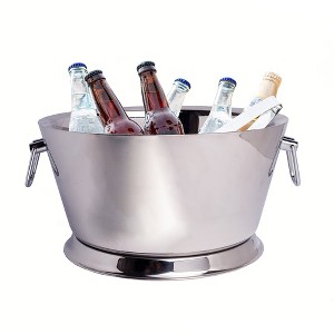Sol Living Stainless Steel Single Wall Beverage Tub for Parties - 1 of 4