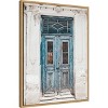 Amanti Art Blue Door Naxos by Bella Eve Canvas Wall Art Print Framed - 2 of 4