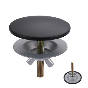 Sink Hole Cover 2-Pack – 2 Inch Deck Plate for Kitchen or Bathroom Faucet - 1 of 4