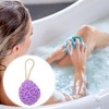 Unique Bargains Honeycombed Bath Shower Loofah Sponge 1 Pc - 2 of 4