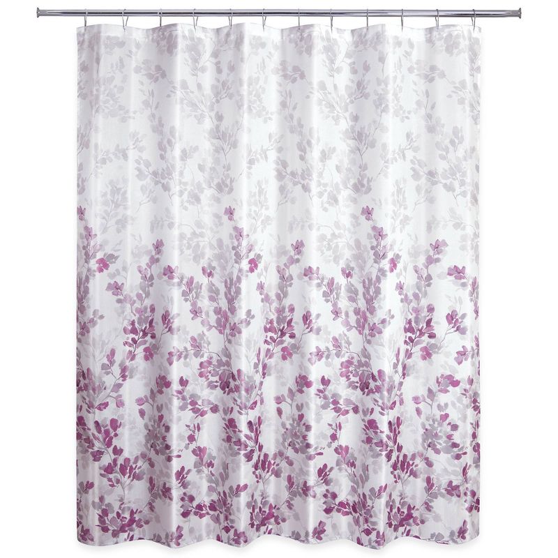 Ombre Vine Floral Shower Curtain - Allure Home Creation, 1 of 8